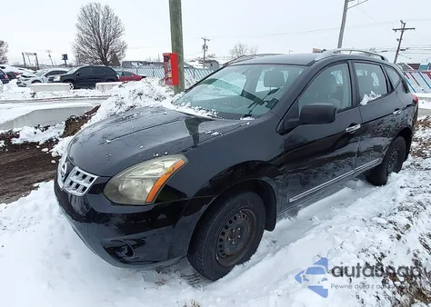 2015 Nissan Rogue Select S from USA, damaged, VIN JN8AS5MV6FW258678